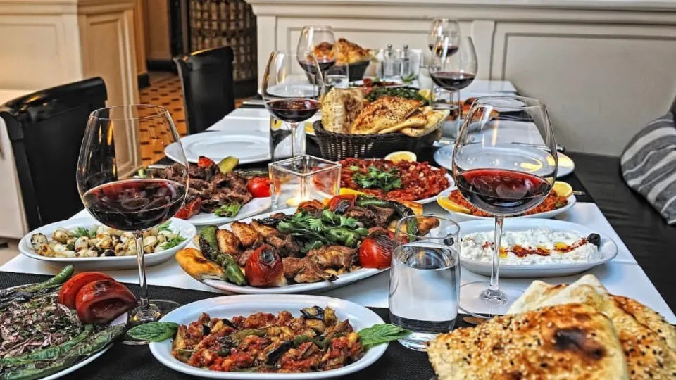 Turkish Dinner for Four in Sofia