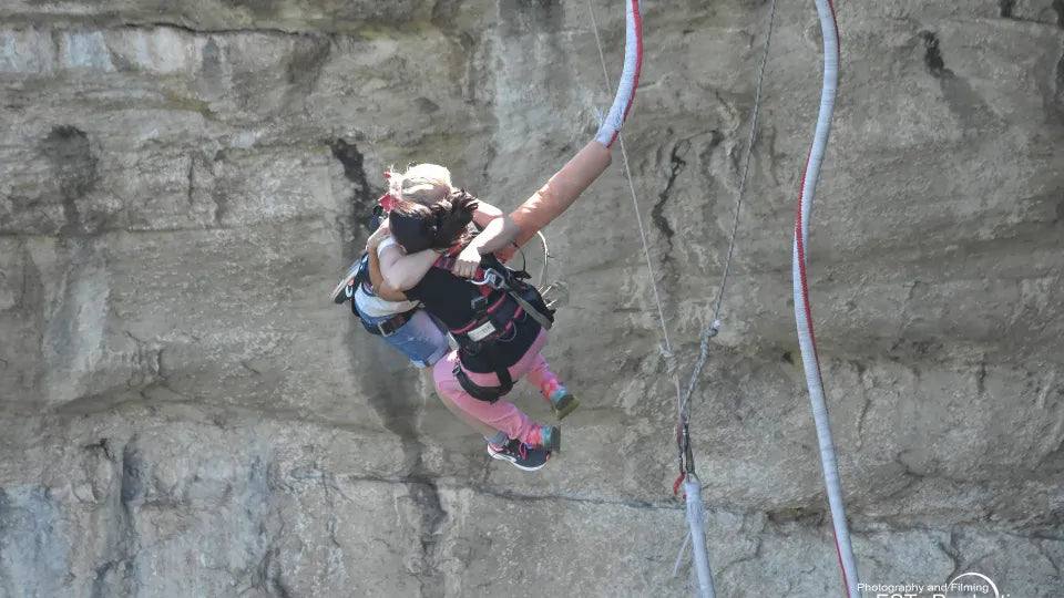 Скок с бънджи в тандем - Проходна