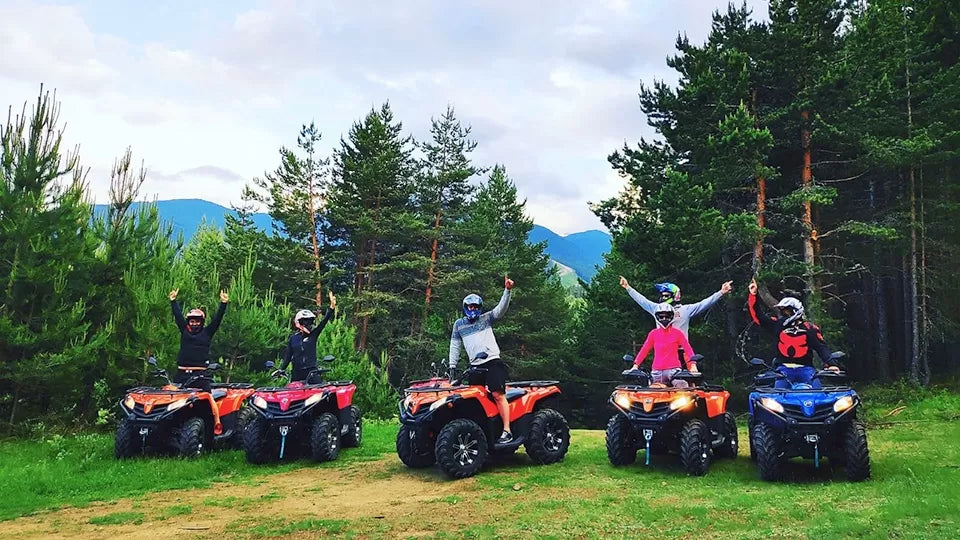 ATV tour in Bansko on forest trails