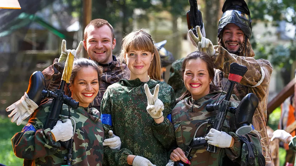 Пейнтбол игра на открит терен в София София