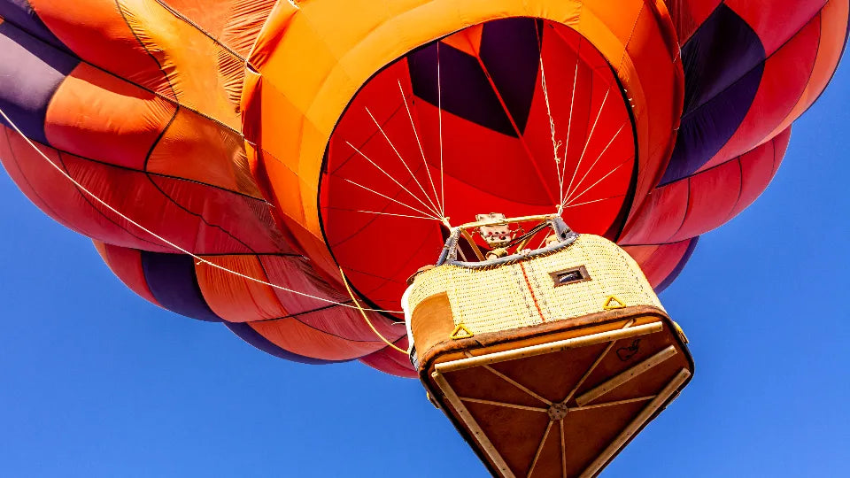 Pre‑flight briefing and inflation for hot air balloon ride in Sofia North