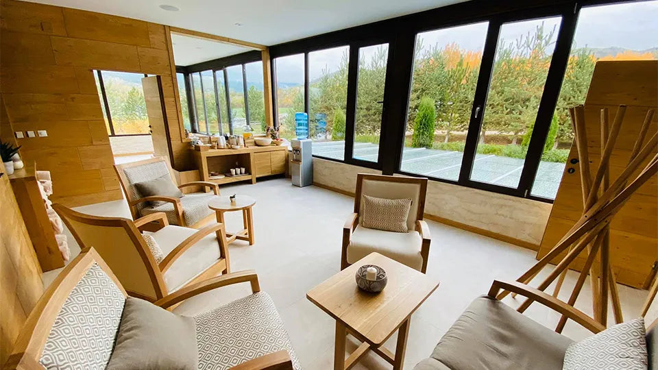 Romantic spa getaway for two