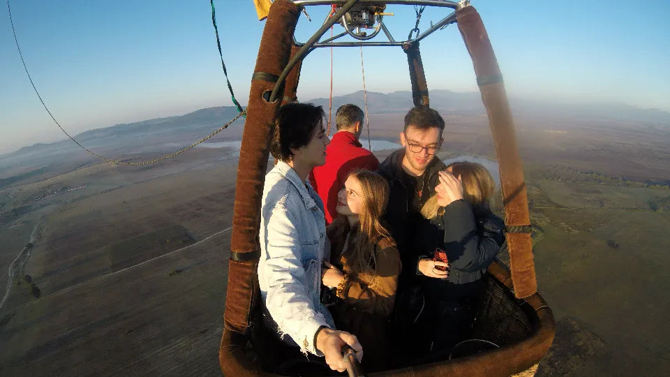 Group hot air balloon flight near Shumen and Varna – 60 minutes