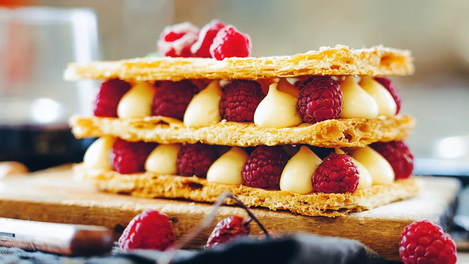 French desserts course in Sofia in a teaching kitchen