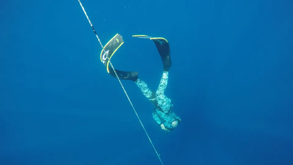 Descending to 12–20 m on the 3‑day AIDA 2 freediving course in Primorsko