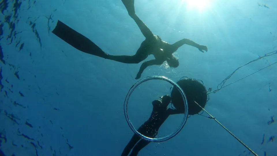 Freediver with long fins training in Primorsko – gift voucher course
