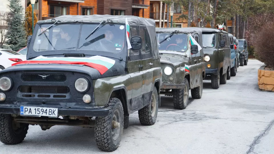 Off-road route and squad challenges in the Rhodope Mountains