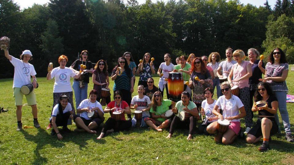 Drum team building in Sofia – DrumShot for 25 participants