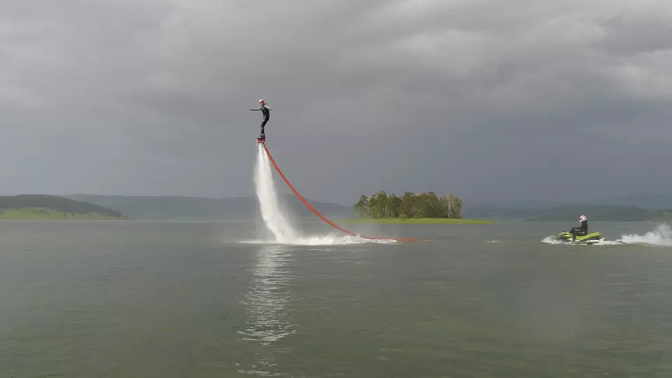 Flyboard at Batak Reservoir with HD video