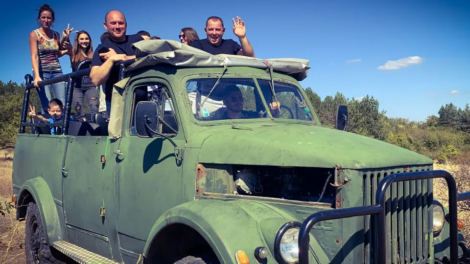 Voucher for Veliko Tarnovo off‑road safari by 4x4 bus