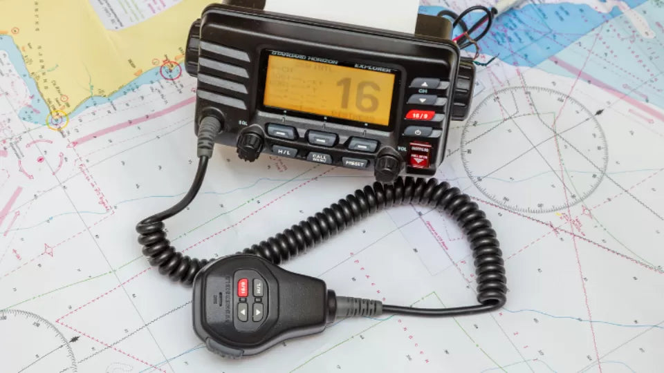 RYA Marine VHF radio course in Sofia – practical training with a marine VHF set