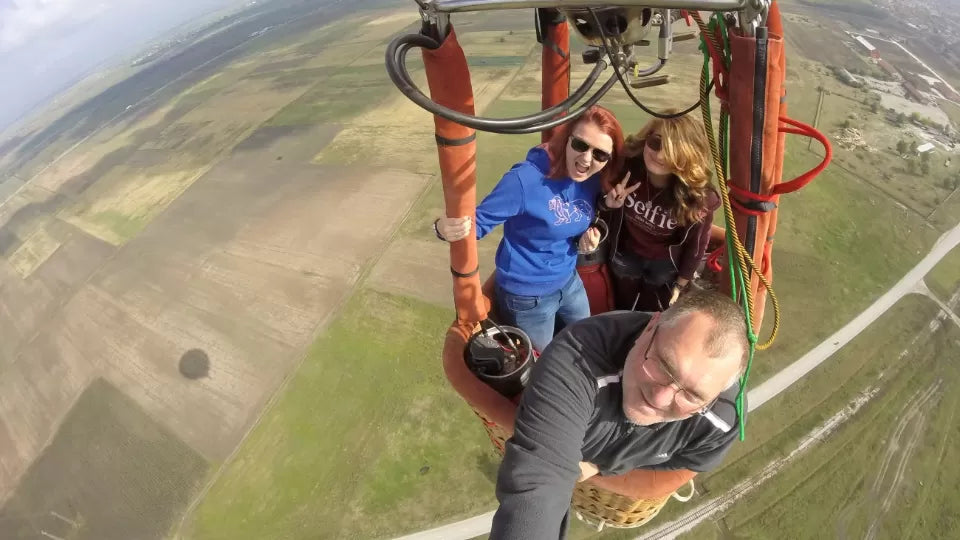 Hot air balloon basket – private ride Pliska & Madara