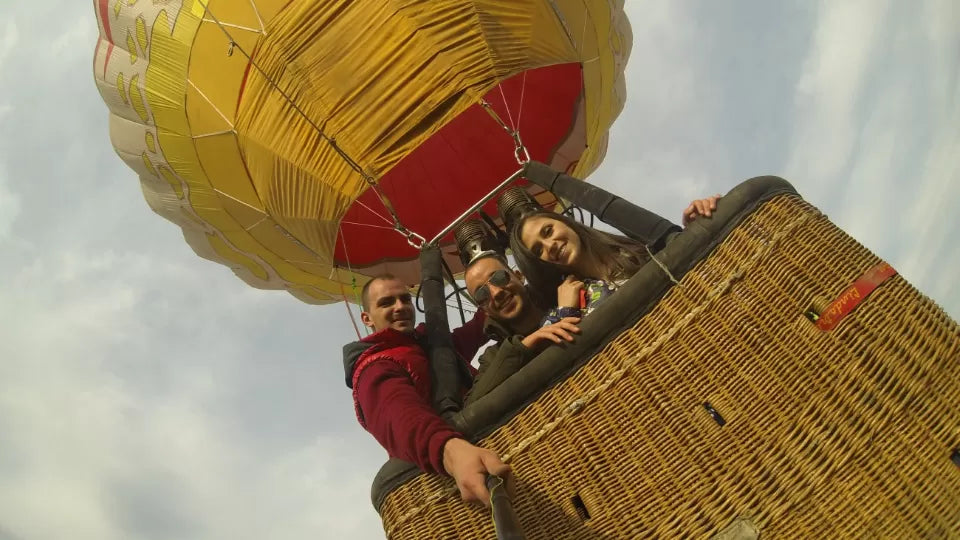 Balloon adventure over the plains near Pliska and Madara