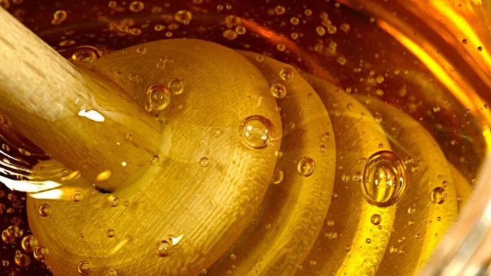 Honey massage for the back or legs