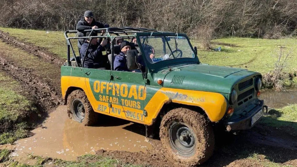 Gift voucher for off-road jeep driving in Veliko Tarnovo