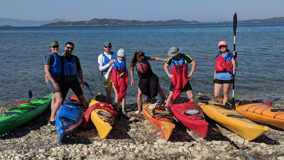 Private kayak lesson at Lake Pancharevo near Sofia