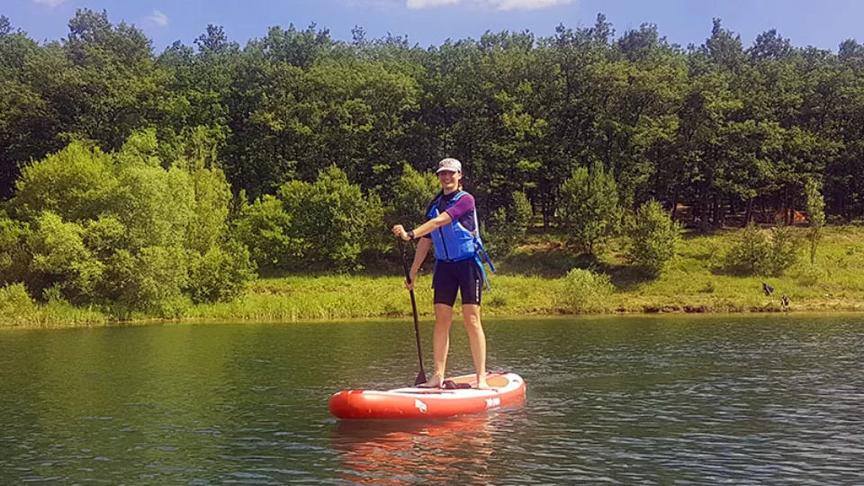 Индивидуален урок по SUP на езерото Панчарево