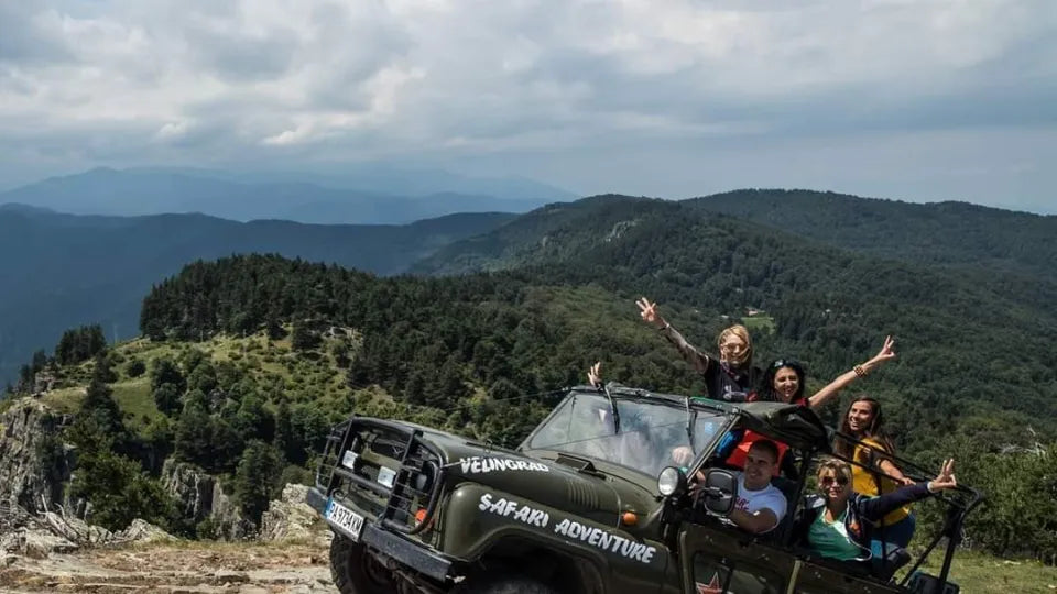 Gift voucher for Velingrad jeep safari with 2–3 night stay