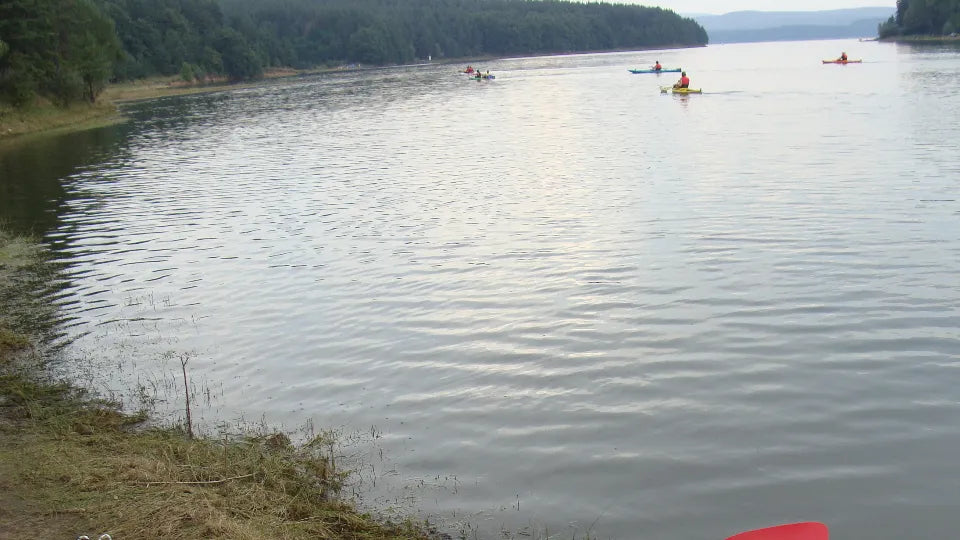 Morning launch on Koprinka Reservoir on day two
