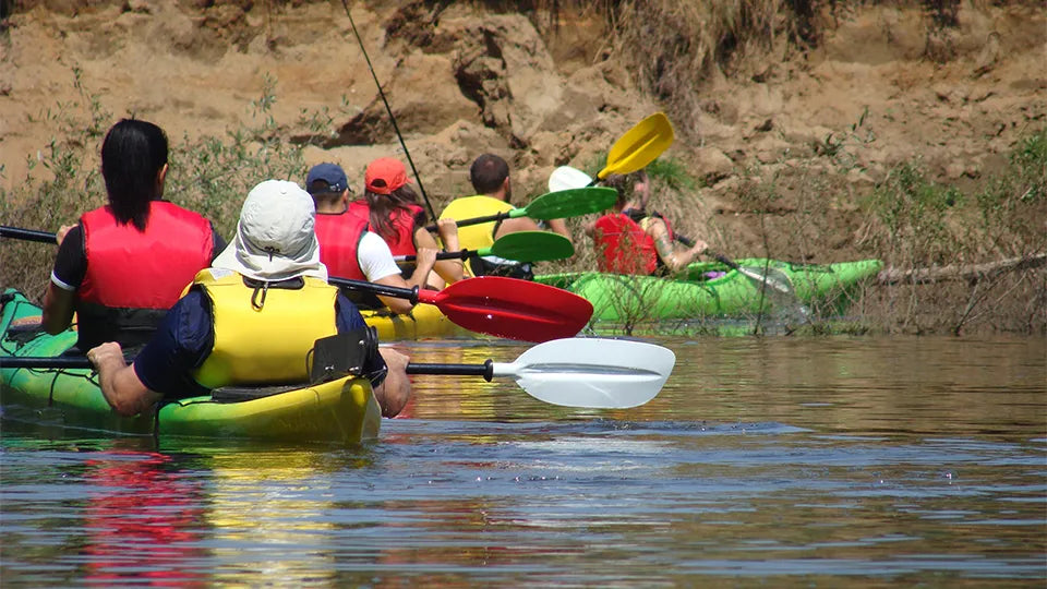 Еднодневен каякинг в спокойни води група I ваучер