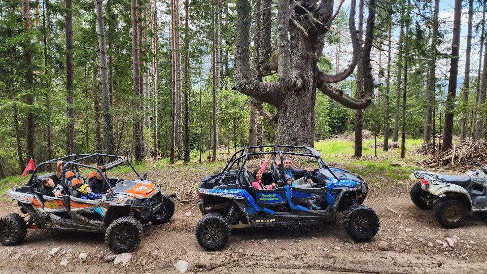 Buggy ride to Red Rock near Smolyan in the Rhodope Mountains