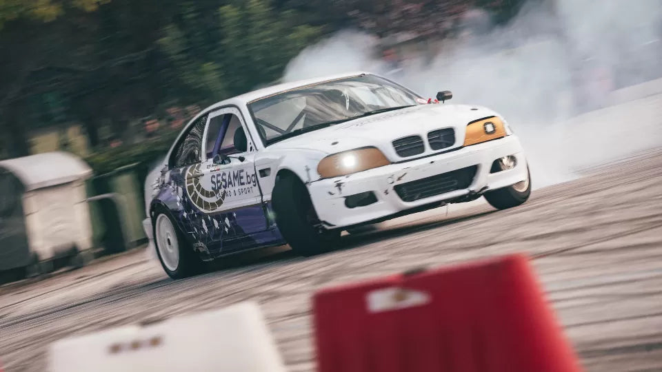 Drift ride in a race-prepped BMW at Sapareva Banya