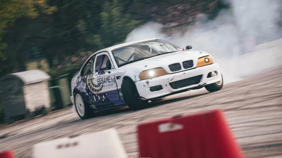 BMW E46 drift car experience gift at Sapareva Banya