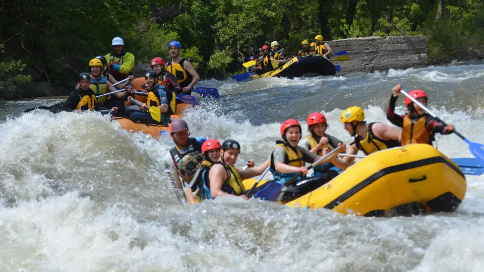 Synchronized paddling on a 12 km Struma River route