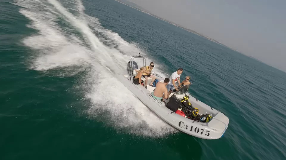 Speedboat transfer for diving to St. Ivan Island, Sozopol