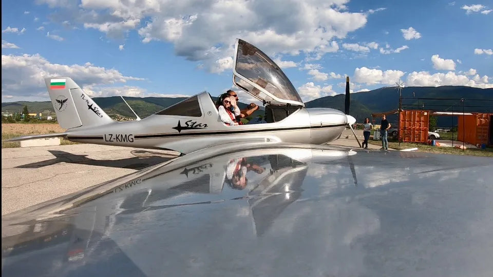 60 мин. Въвеждащ полет-урок със самолет над Рилски езера