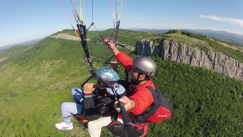 Paragliding launch above Skalsko near Gabrovo