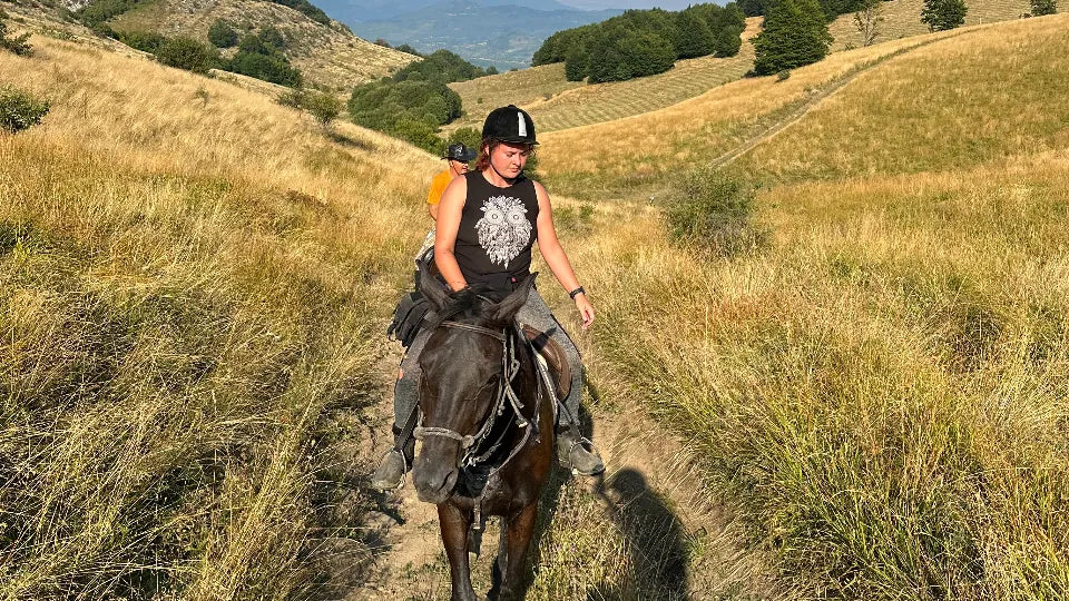 Half-day horseback ride to Stolo Rock near Svoge with picnic