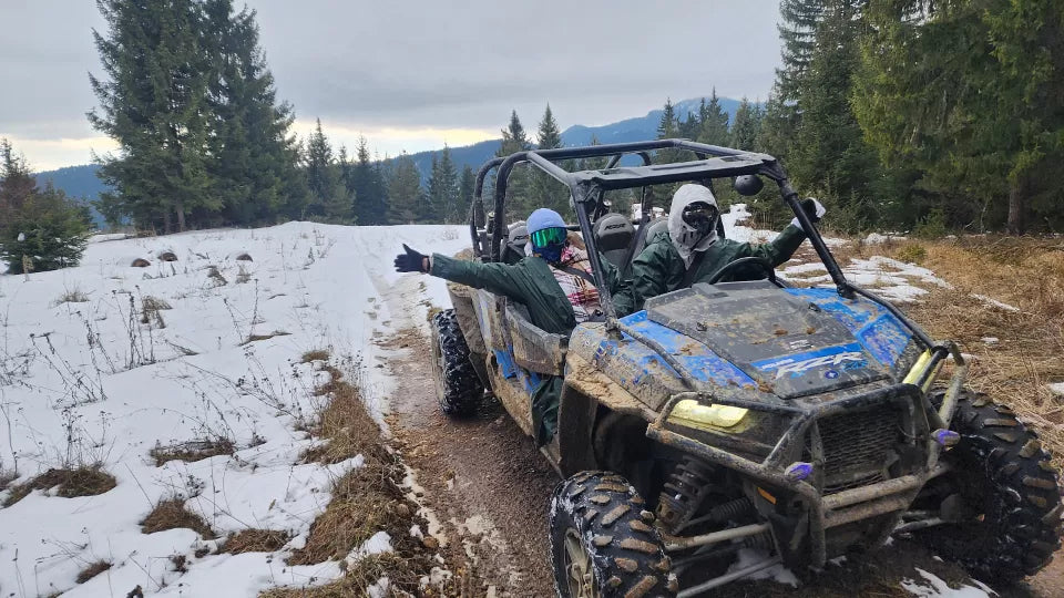 Polaris RZR 1000 with up to four participants in Pamporovo
