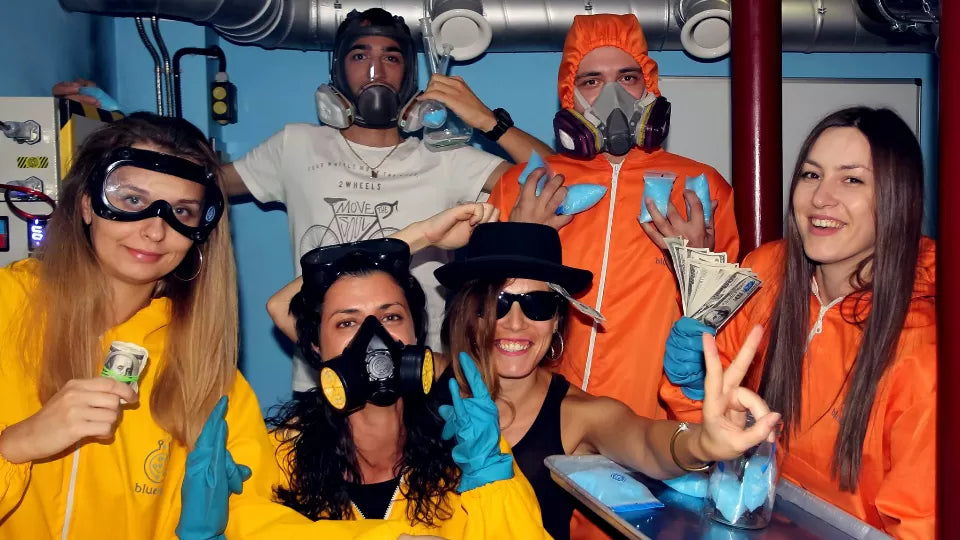 Blue Laboratory escape room in Sofia – secret lab set
