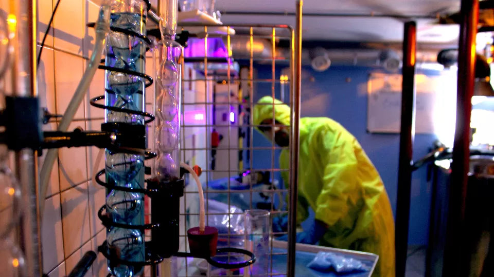 Blue Lab escape room Sofia – mechanisms and clues