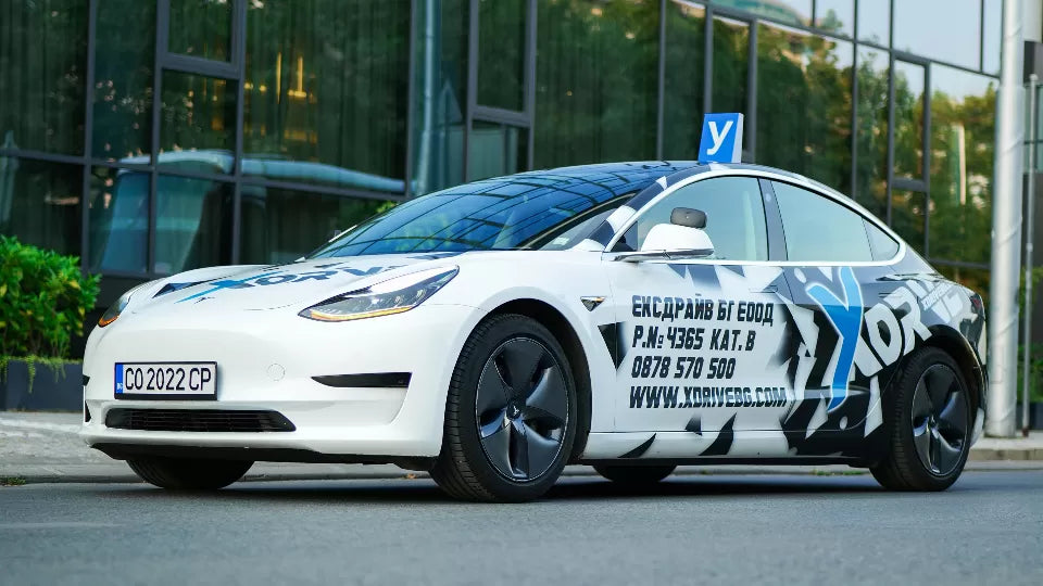 Gift voucher for driving a Tesla Model 3 in Sofia