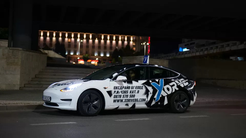 Drive a Tesla Model 3 in Sofia for 1 hour with an instructor