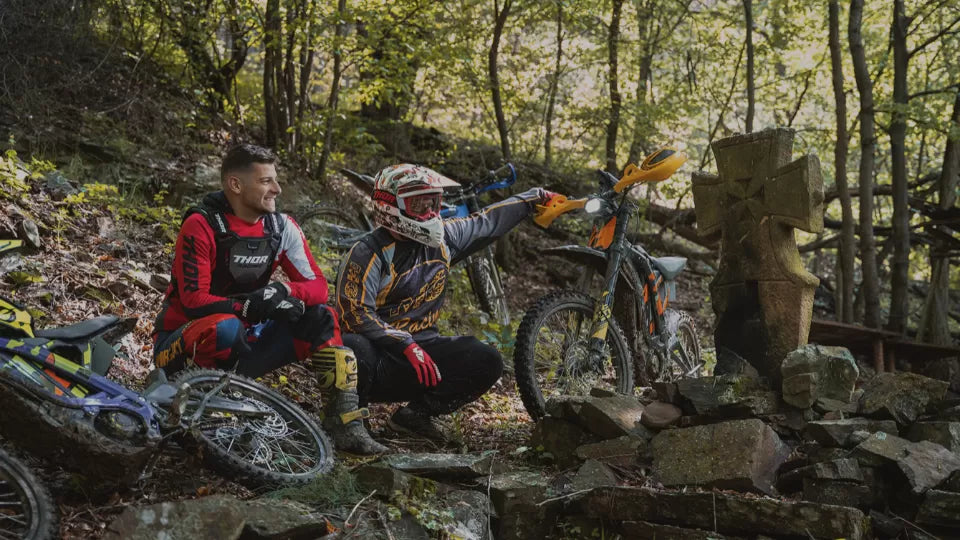 Electric dirt bike tour in Mala Planina near Sofia