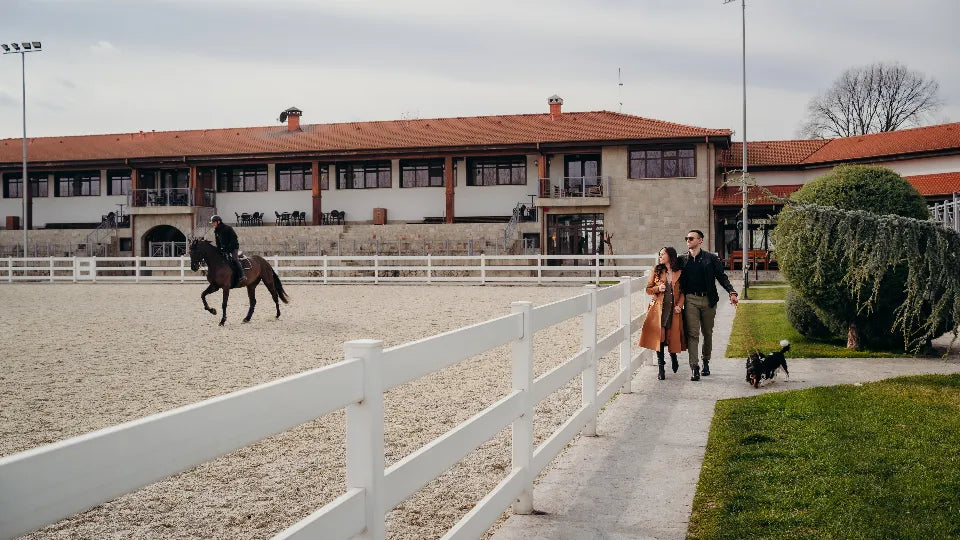 Finnish and infrared saunas – spa weekend with horse riding for two