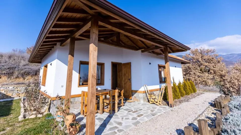 Apartment with veranda at horse ranch near Sandanski