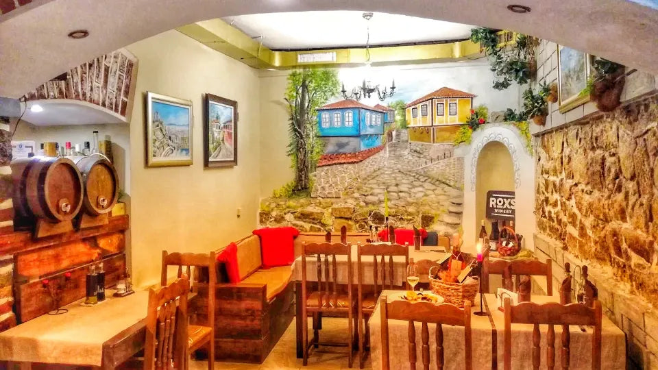 Tasting room in a restored house, Plovdiv Old Town