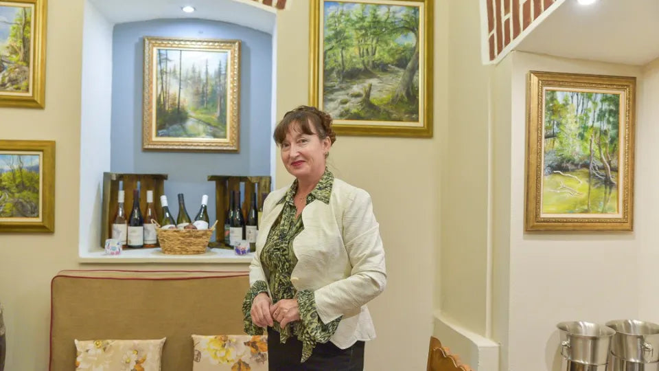 Boutique wine and gourmet bites at a painting workshop in Plovdiv