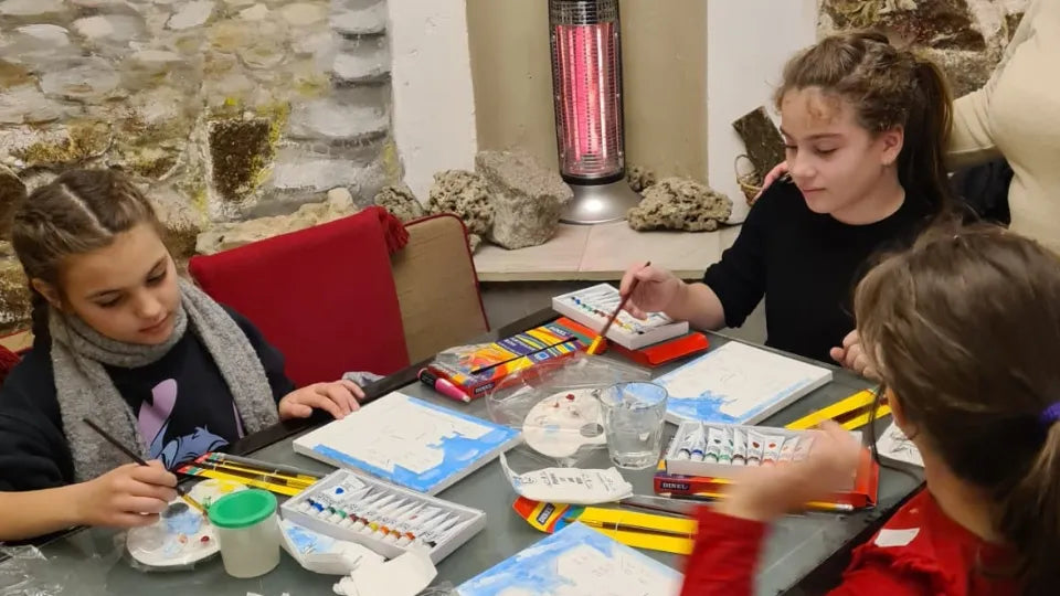 Gift voucher for kids painting workshop in Plovdiv