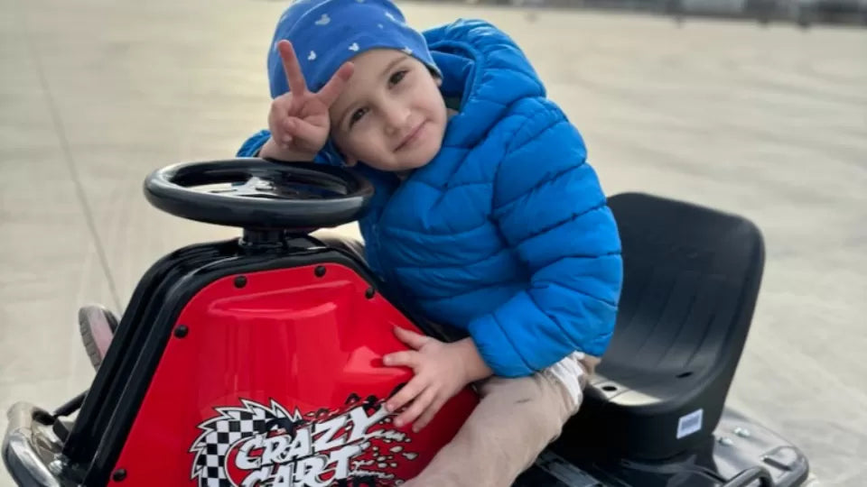 Gift voucher for kids’ drift karting training
