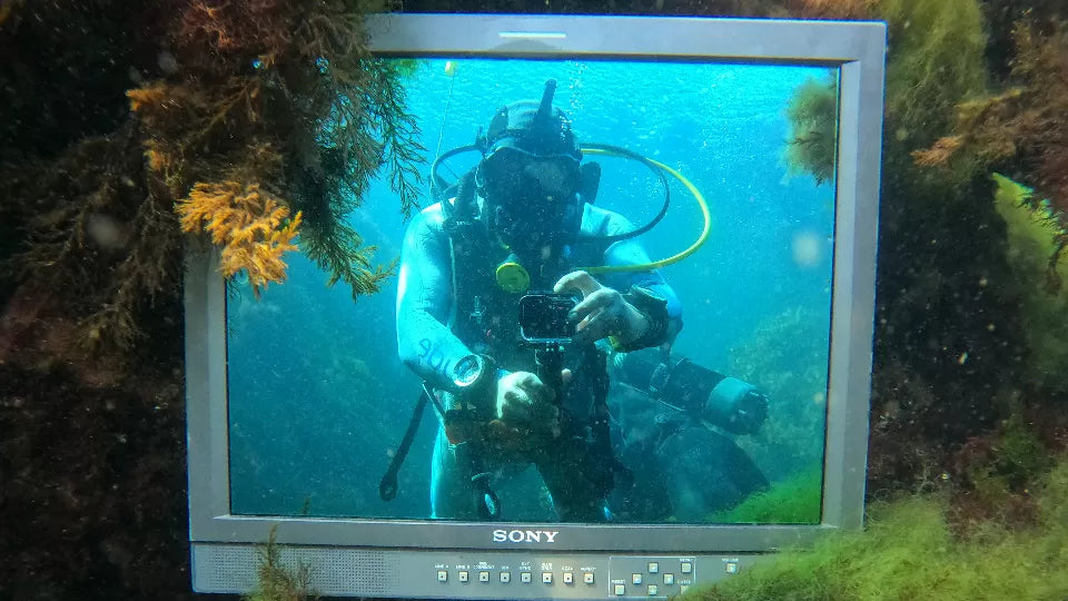 First-time scuba dive in Sozopol lagoon near the dive center