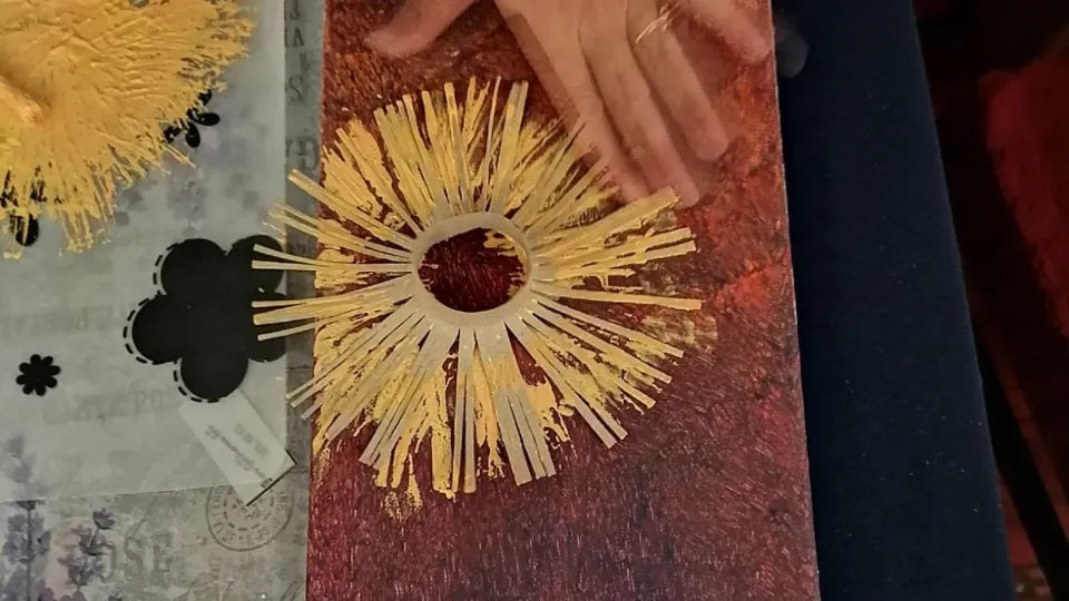 Artist-led acrylic painting with wine in Sofia