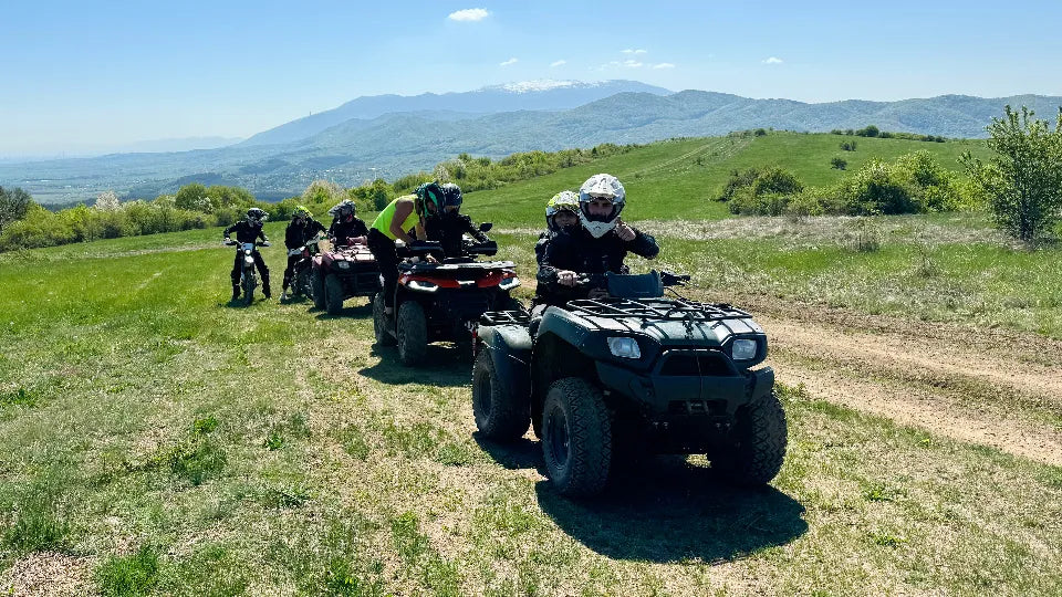 ATV off-road tour in Bankya on Lyulin Mountain