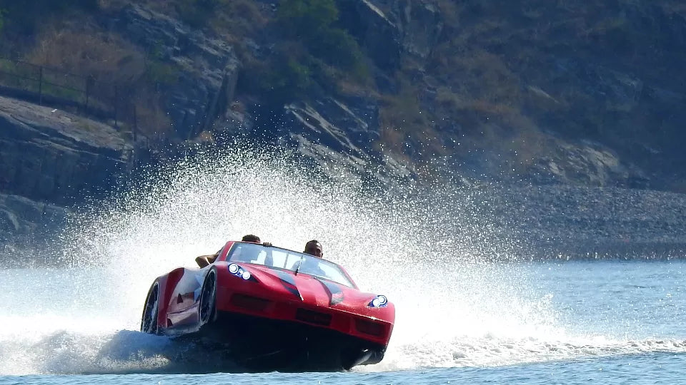 Jet Car driving at Smokinya Beach – two-seater watercraft