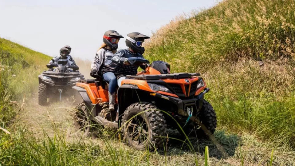Group ATV ride with instructor near Aladzha Monastery, Golden Sands