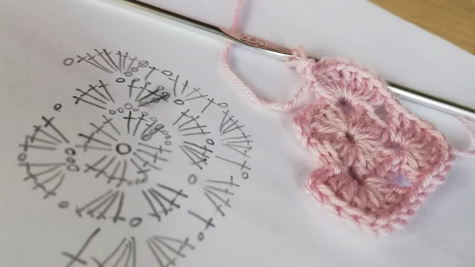 Crochet class in Sofia with instructor demonstrating stitches